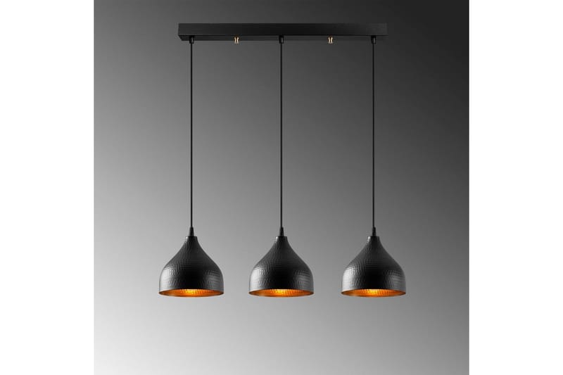 Taklampa Thela Triple Svart - Svart - Belysning - Lampor & belysning inomhus - Taklampa & takbelysning - Kökslampa & taklampa kök