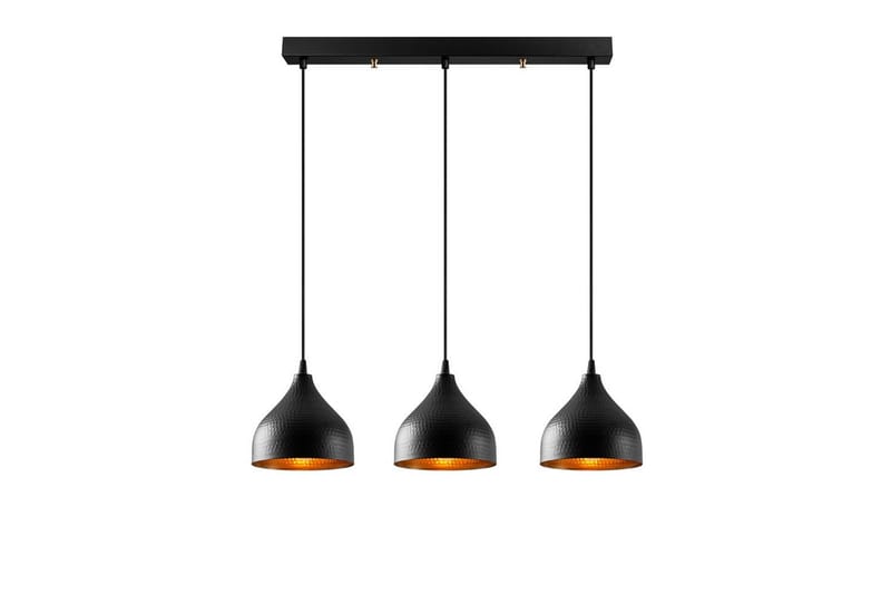 Taklampa Thela Triple Svart - Svart - Belysning - Lampor & belysning inomhus - Taklampa & takbelysning - Kökslampa & taklampa kök
