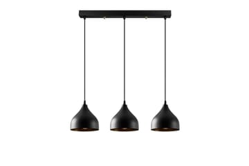 Taklampa Thela Triple Svart - Svart - Belysning - Lampor & belysning inomhus - Taklampa & takbelysning - Kökslampa & taklampa kök