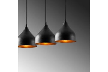 Taklampa Thela Triple Svart - Svart - Belysning - Lampor & belysning inomhus - Taklampa & takbelysning - Kökslampa & taklampa kök