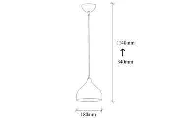 Taklampa Thela Vintage - Vintage - Belysning - Lampor & belysning inomhus - Taklampa & takbelysning - Kökslampa & taklampa kök