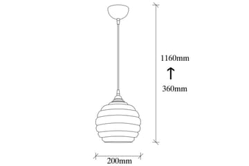 Taklampa Torinville Rany / Svart - Guld/Svart - Belysning - Lampor & belysning inomhus - Taklampa & takbelysning - Kökslampa & taklampa kök