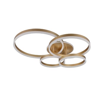 Taklampa TRIO Drake - Guld - Belysning - Lampor & belysning inomhus - Taklampa & takbelysning - Takplafond