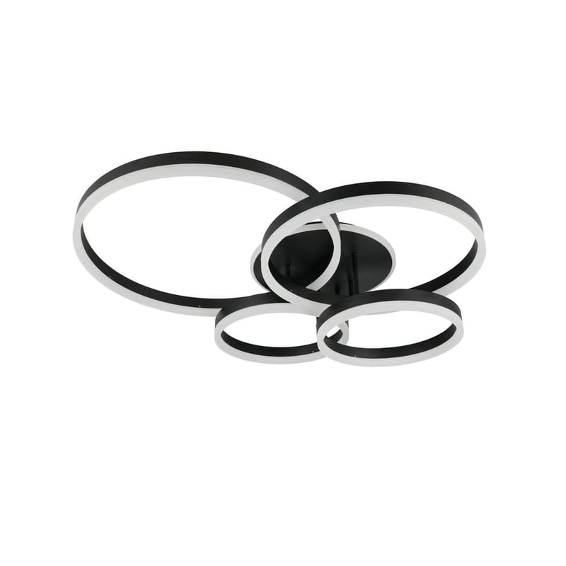 Taklampa TRIO Drake - Mattsvart - Belysning - Lampor & belysning inomhus - Taklampa & takbelysning - Takplafond