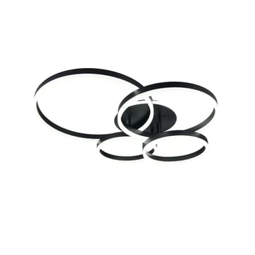 Taklampa TRIO Drake - Mattsvart - Belysning - Lampor & belysning inomhus - Taklampa & takbelysning - Takplafond