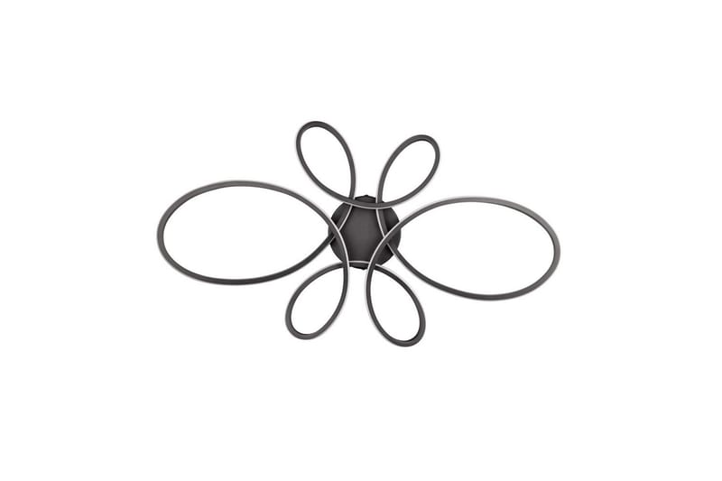 Taklampa TRIO Fly 83 cm, Mattsvart - 83 cm, Mattsvart - Belysning - Lampor & belysning inomhus - Taklampa & takbelysning - Takplafond