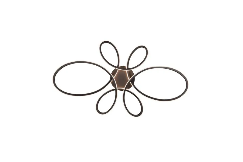 Taklampa TRIO Fly 83 cm, Mattsvart - 83 cm, Mattsvart - Belysning - Lampor & belysning inomhus - Taklampa & takbelysning - Takplafond