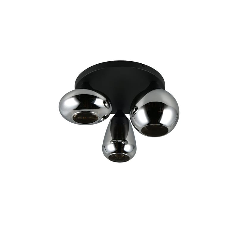 Taklampa TRIO Lumina - 3 lampor, Kromad - Belysning - Lampor & belysning inomhus - Taklampa & takbelysning - Kristallkrona & takkrona