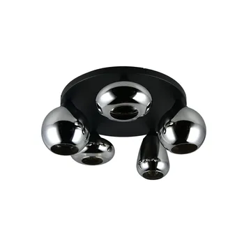 Taklampa TRIO Lumina - 5 lampor, Kromad - Belysning - Lampor & belysning inomhus - Taklampa & takbelysning - Kristallkrona & takkrona