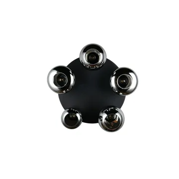 Taklampa TRIO Lumina - 5 lampor, Kromad - Belysning - Lampor & belysning inomhus - Taklampa & takbelysning - Kristallkrona & takkrona