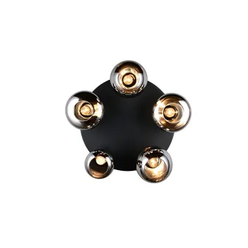 Taklampa TRIO Lumina - 5 lampor, Kromad - Belysning - Lampor & belysning inomhus - Taklampa & takbelysning - Kristallkrona & takkrona