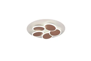 Taklampa TRIO Mandala Varm grå/kaffebrun - Varm grå/kaffebrun - Belysning - Lampor & belysning inomhus - Taklampa & takbelysning - Takplafond