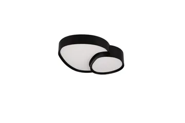 Taklampa TRIO Rise 43 cm, Mattsvart - 43 cm, Mattsvart - Belysning - Lampor & belysning inomhus - Taklampa & takbelysning - Takplafond