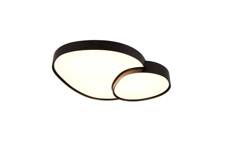 Taklampa TRIO Rise 77 cm, Mattsvart, 77 cm, Mattsvart