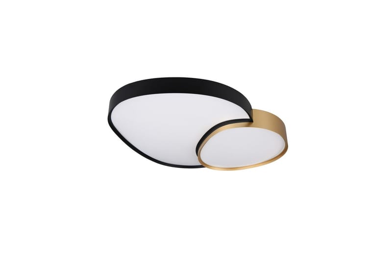 Taklampa TRIO Rise 77 cm, Svart/guld - 77 cm, Svart/guld - Belysning - Lampor & belysning inomhus - Taklampa & takbelysning - Takplafond