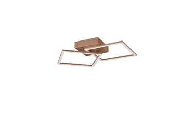 Taklampa TRIO Trail 2-del, Kaffebrun - 2-del, Kaffebrun - Belysning - Lampor & belysning inomhus - Taklampa & takbelysning - Takplafond