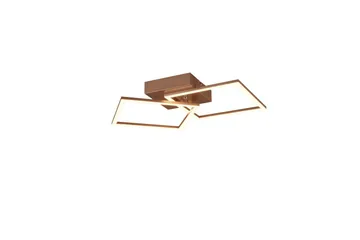 Taklampa TRIO Trail 2-del, Kaffebrun - 2-del, Kaffebrun - Belysning - Lampor & belysning inomhus - Taklampa & takbelysning - Takplafond