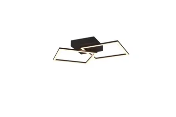 Taklampa TRIO Trail 2-del, Mattsvart - 2-del, Mattsvart - Belysning - Lampor & belysning inomhus - Taklampa & takbelysning - Takplafond