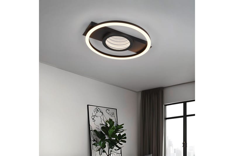 Taklampa TRIO Wheeler Fyrkant, Mattsvart - Fyrkant, Mattsvart - Belysning - Lampor & belysning inomhus - Taklampa & takbelysning - Takplafond