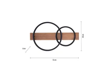 Taklampa Trooper - 30x8x53 cm - Belysning - Lampor & belysning inomhus - Taklampa & takbelysning - Takplafond