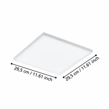 Taklampa Turcona - 300x300 mm - Belysning - Lampor & belysning inomhus - Taklampa & takbelysning - Takplafond