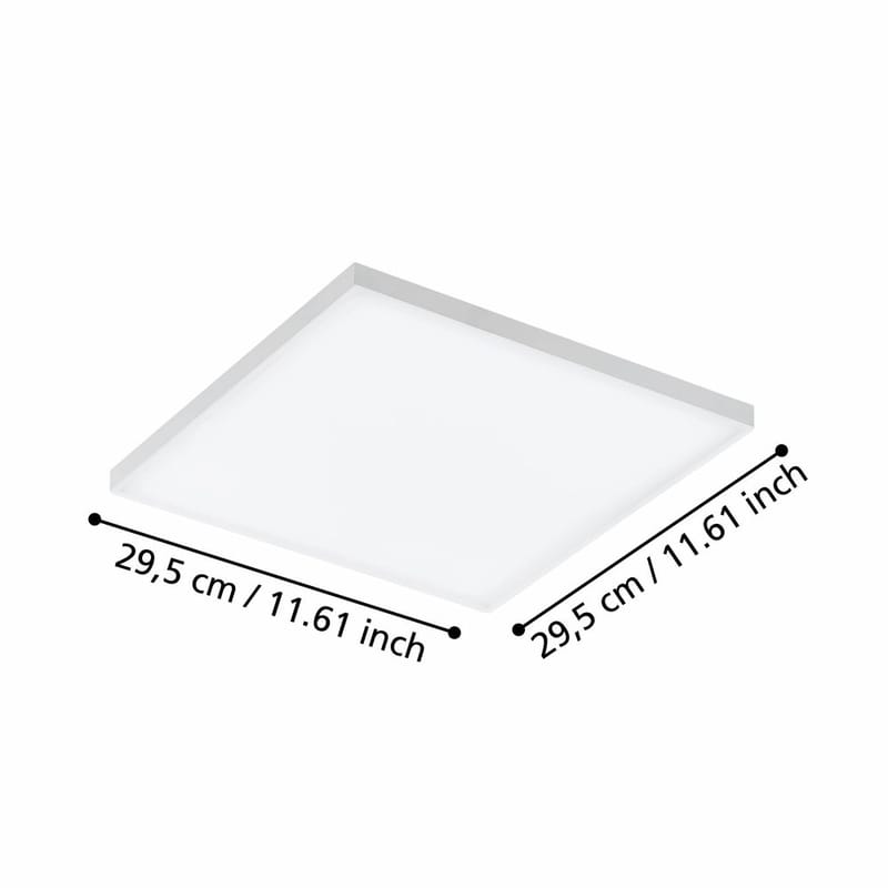 Taklampa Turcona - 300x300 mm - Belysning - Lampor & belysning inomhus - Taklampa & takbelysning - Takplafond