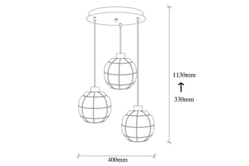 Taklampa Utteryd - Svart - Belysning - Lampor & belysning inomhus - Taklampa & takbelysning