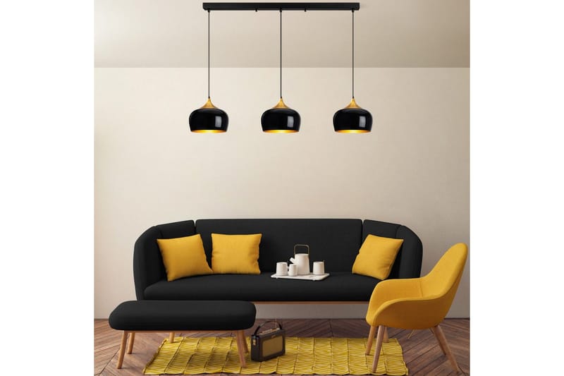 Taklampa Valen Svart - Svart - Belysning - Lampor & belysning inomhus - Taklampa & takbelysning - Kökslampa & taklampa kök