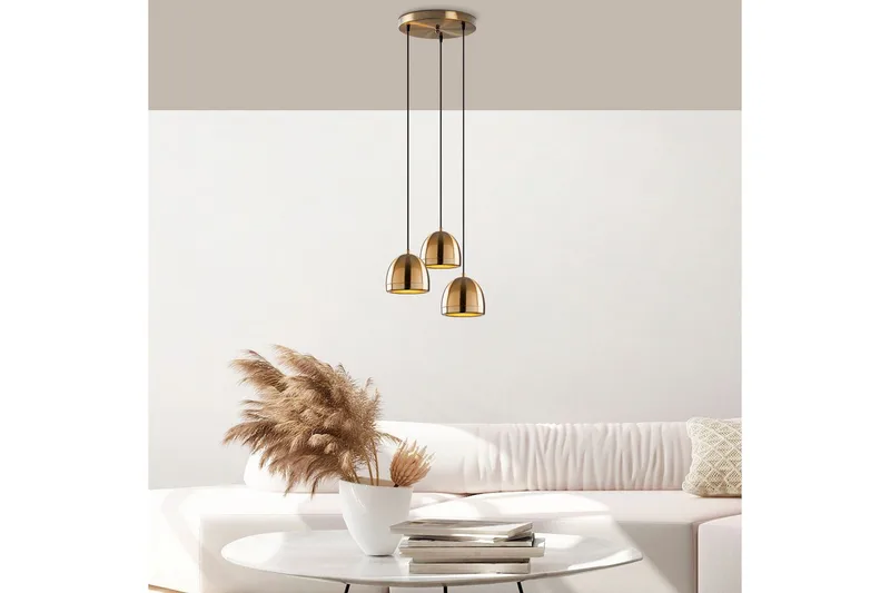 Taklampa Venor Rund Vintage - Koppar - Belysning - Lampor & belysning inomhus - Taklampa & takbelysning - Kökslampa & taklampa kök