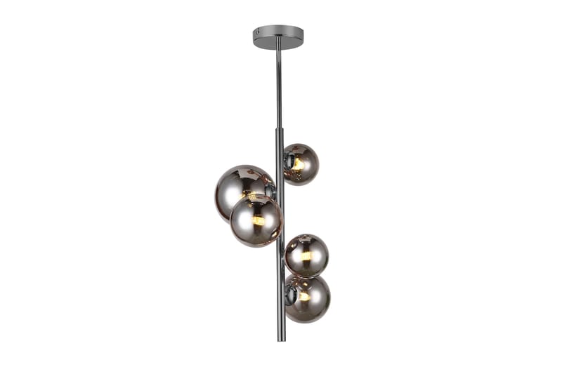 Taklampa Villa Svart/Krom - Hall lampa - Taklampa & takbelysning - Fönsterlampa - Pendellampa & hänglampa - Kökslampa & taklampa kök - Taklampa vardagsrum - Fönsterlampa hängande - Taklampa sovrum
