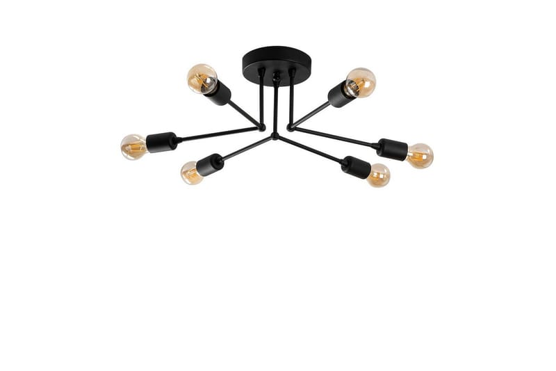 Taklampa Vilsa Svart, Svart