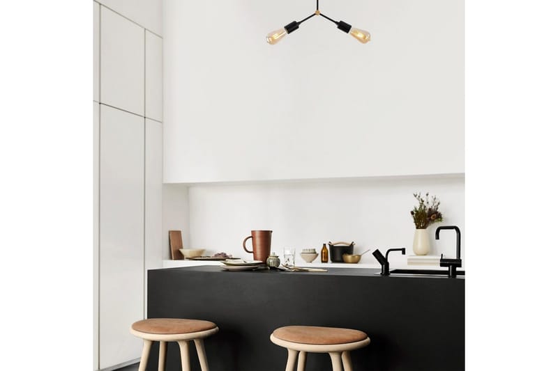 Taklampa Vilsa Svart - Svart - Belysning - Lampor & belysning inomhus - Taklampa & takbelysning - Takplafond