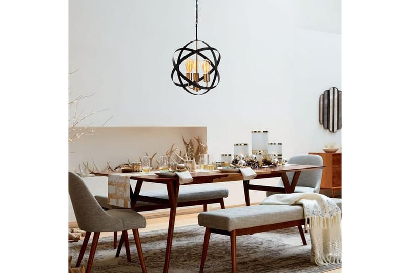 Taklampa Voroa Rany / Svart - Rany / Svart - Belysning - Lampor & belysning inomhus - Taklampa & takbelysning - Kökslampa & taklampa kök