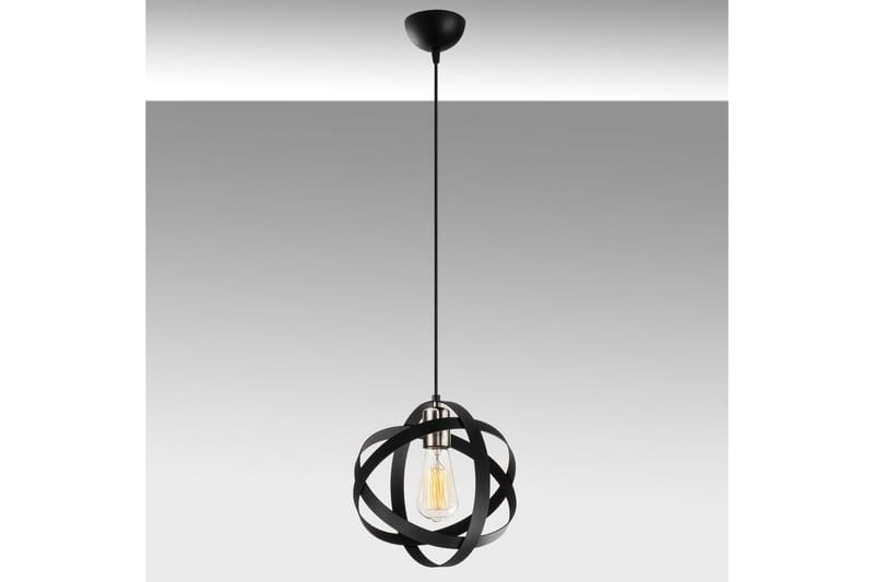 Taklampa Voroa Svart / Nickel - Svart / Nickel - Belysning - Lampor & belysning inomhus - Taklampa & takbelysning - Kökslampa & taklampa kök