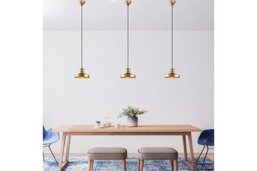 Taklampa Westglen Gold - Guld - Belysning - Lampor & belysning inomhus - Taklampa & takbelysning - Kökslampa & taklampa kök