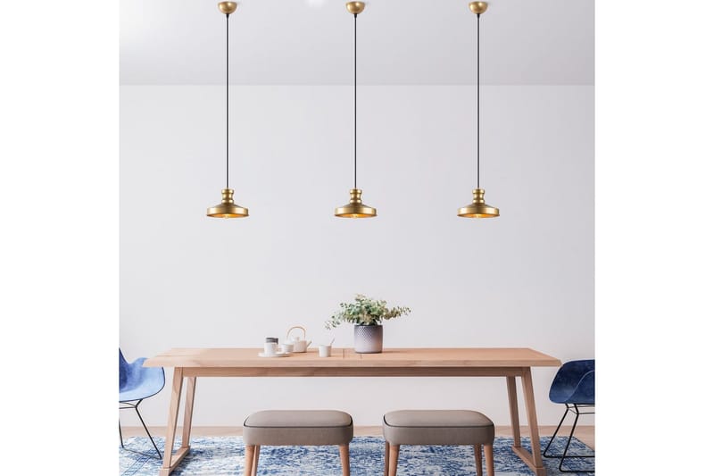 Taklampa Westglen Gold - Guld - Belysning - Lampor & belysning inomhus - Taklampa & takbelysning - Kökslampa & taklampa kök