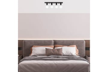 Taklampa Wostra Svart / Vit - Svart / Vit - Belysning - Lampor & belysning inomhus - Taklampa & takbelysning - Takplafond