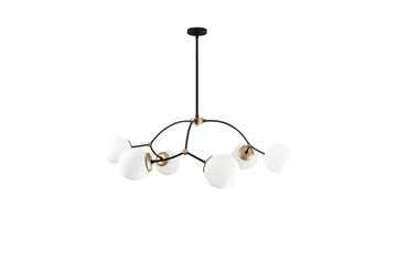 Taklampa Yenda Vit / Svart - Svart/Vit - Belysning - Lampor & belysning inomhus - Taklampa & takbelysning - Kökslampa & taklampa kök