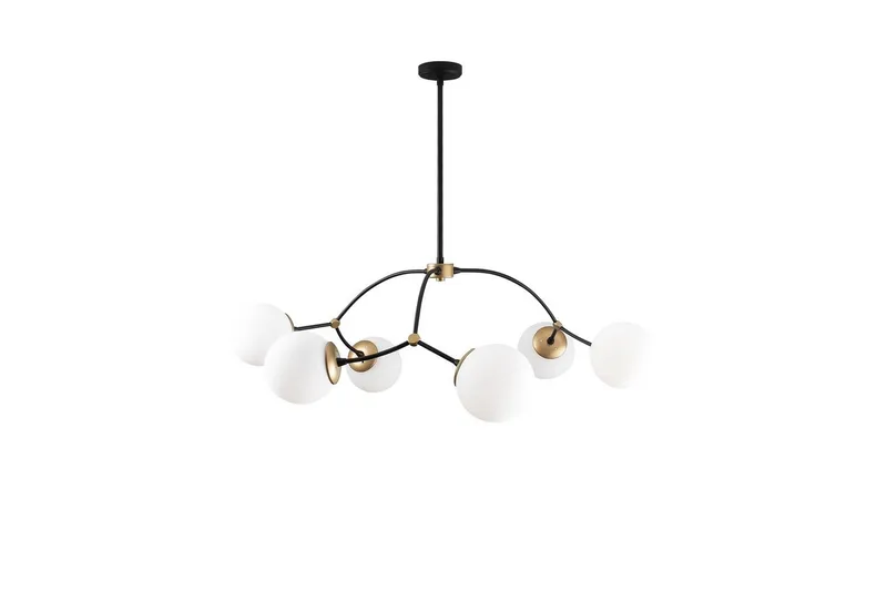 Taklampa Yenda Vit / Svart - Svart/Vit - Belysning - Lampor & belysning inomhus - Taklampa & takbelysning - Kökslampa & taklampa kök