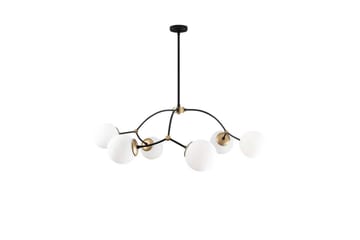 Taklampa Yenda Vit / Svart - Svart/Vit - Belysning - Lampor & belysning inomhus - Taklampa & takbelysning - Kökslampa & taklampa kök