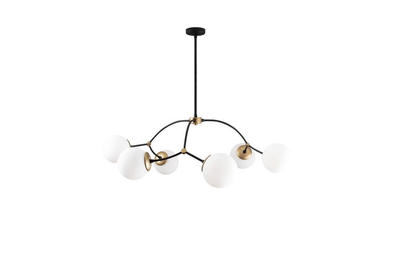 Taklampa Yenda Vit / Svart - Svart/Vit - Belysning - Lampor & belysning inomhus - Taklampa & takbelysning - Kökslampa & taklampa kök