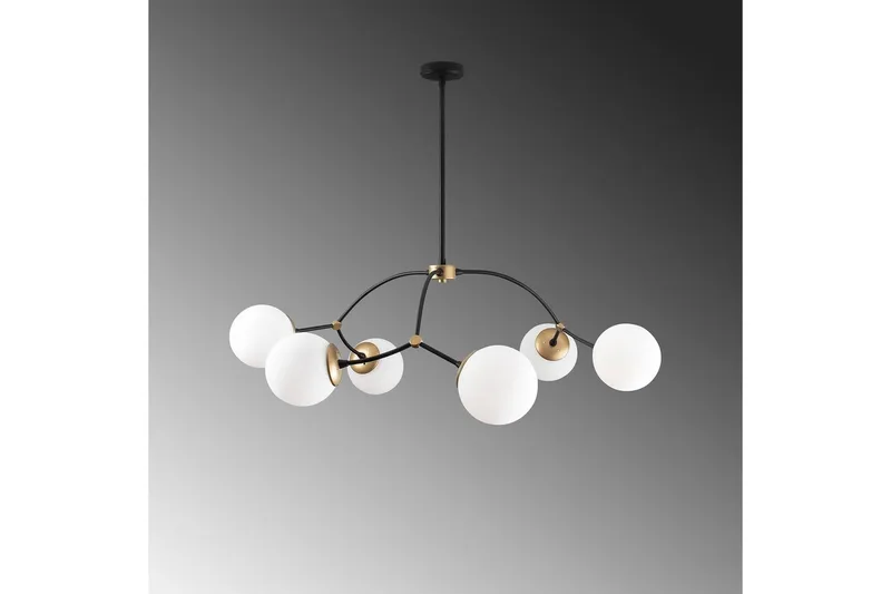 Taklampa Yenda Vit / Svart - Svart/Vit - Belysning - Lampor & belysning inomhus - Taklampa & takbelysning - Kökslampa & taklampa kök