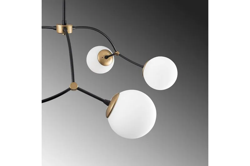 Taklampa Yenda Vit / Svart - Svart/Vit - Belysning - Lampor & belysning inomhus - Taklampa & takbelysning - Kökslampa & taklampa kök