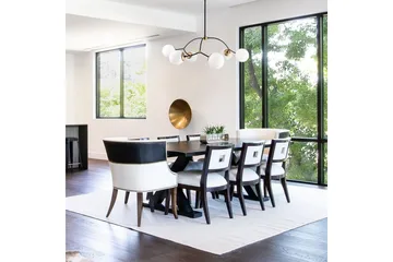 Taklampa Yenda Vit / Svart - Svart/Vit - Belysning - Lampor & belysning inomhus - Taklampa & takbelysning - Kökslampa & taklampa kök