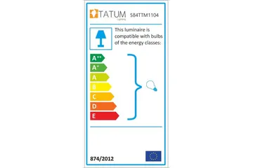 Taklampa Yenda Vit / Svart - Svart/Vit - Belysning - Lampor & belysning inomhus - Taklampa & takbelysning - Kökslampa & taklampa kök