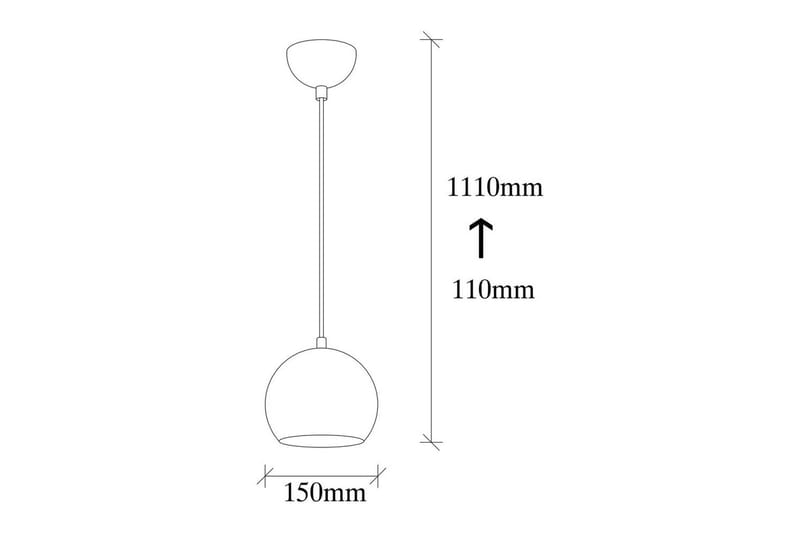 Taklampa Zana Argentu - Zurellentu - Belysning - Lampor & belysning inomhus - Taklampa & takbelysning - Kökslampa & taklampa kök