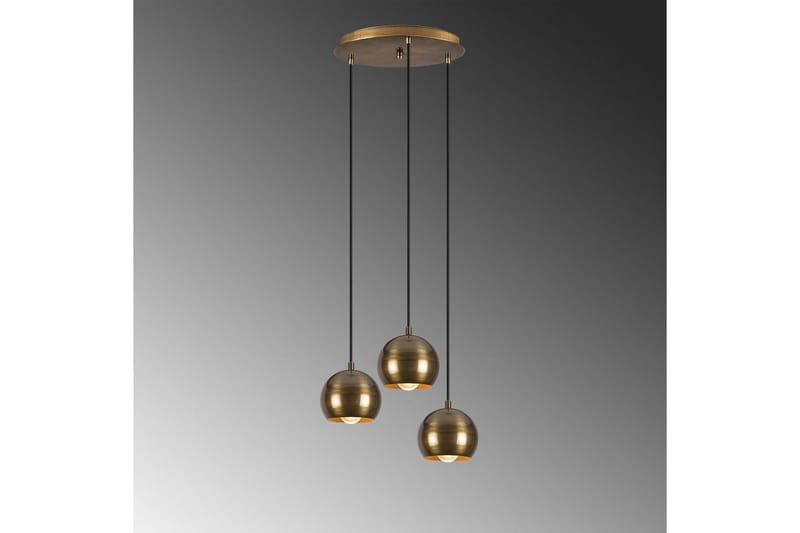 Taklampa Zana Vintage Jaromere Tre - Guld - Belysning - Lampor & belysning inomhus - Taklampa & takbelysning - Kökslampa & taklampa kök