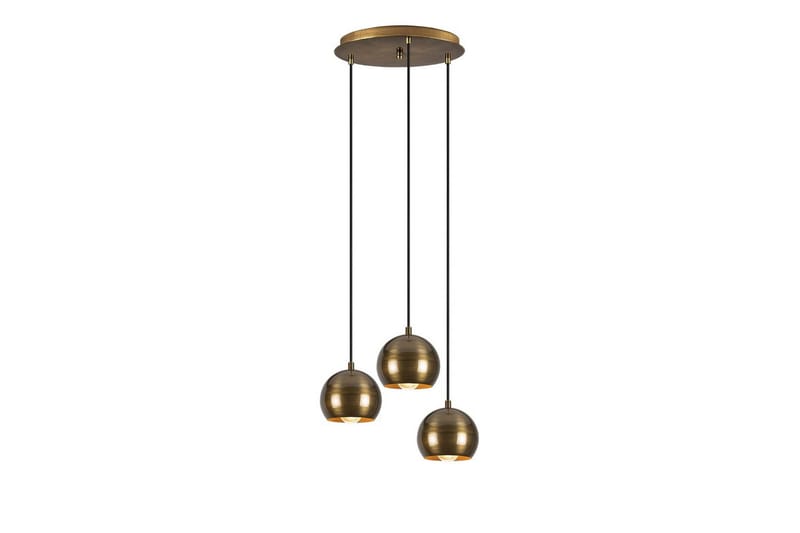 Taklampa Zana Vintage Jaromere Tre - Guld - Belysning - Lampor & belysning inomhus - Taklampa & takbelysning - Kökslampa & taklampa kök