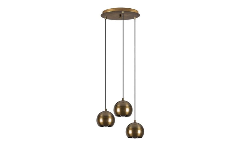 Taklampa Zana Vintage Jaromere Tre - Guld - Belysning - Lampor & belysning inomhus - Taklampa & takbelysning - Kökslampa & taklampa kök