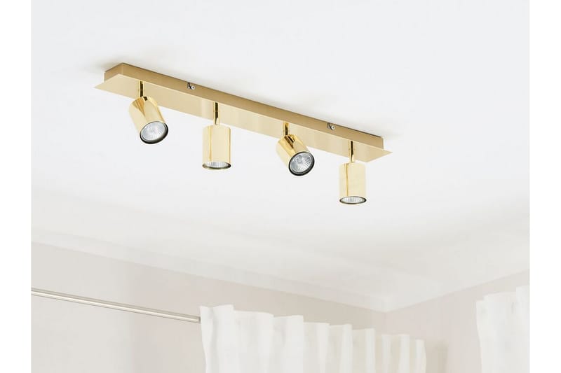 Taklampa Zaweta - Guld - Belysning - Lampor & belysning inomhus - Taklampa & takbelysning - Takplafond